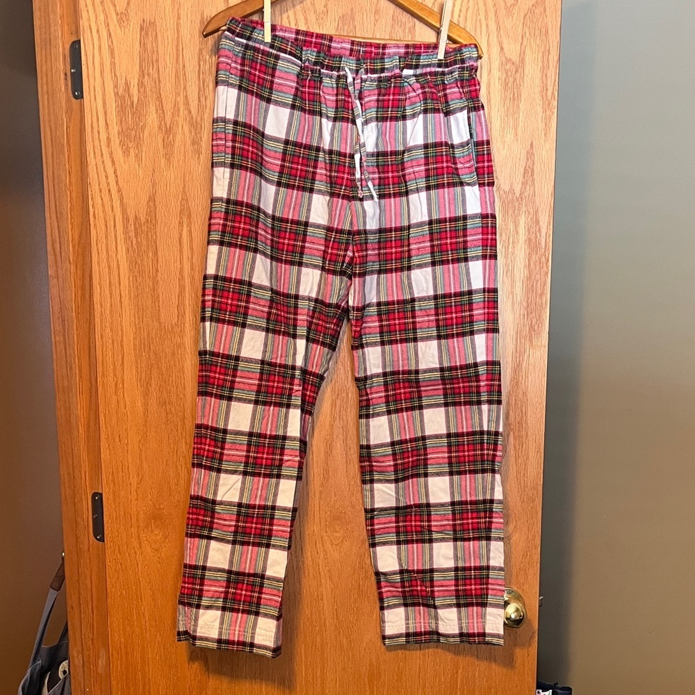 Hanna Andersson Red Plaid Pajama Pants